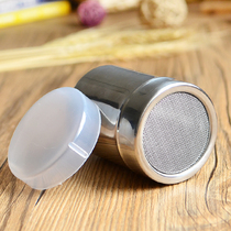 Sugar powder sieve powder tube matcha powder cocoa icing cream ultra-fine powder stainless steel dense mesh tube powder sieve puff flour sieve