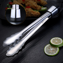 Thickened 304 Stainless Steel Food Clips Kitchen Clip Barbecue Grips Nibless Buns Bread Buns Bread Clips Food Grilled Meat Clips