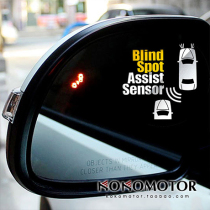 New 2nd generation blind spot monitoring Blind spot monitoring Car auxiliary parallel line BSA lane change warning system imported from South Korea