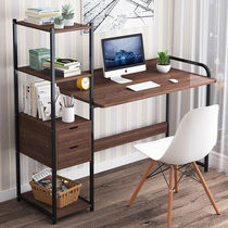 Computer desk desktop home desk bookshelf combination writing desk simple bedside small table learning table rectangular table