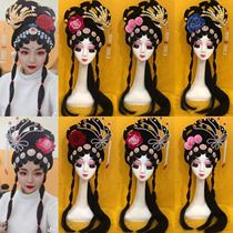The new Yangko headgear opera drama headgear film and television Huadan headgear fairy Change Miss Huangmei Opera headgear