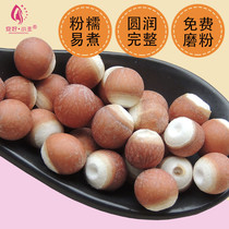 New goods Gorgon chicken head rice dry goods round 500g fresh farm self-produced Gorgon rice dry goods owe