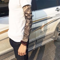 Mens sleeves Male tattoo Seamless Sunscreen Flowers Arm Tinged Green Hand Cuff armchair Flesh Color Ice sleeve Arms Sleeves Women body
