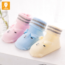 Baby socks summer thin new baby socks cotton spring and autumn newborn baby socks shoes breathable mesh cute super cute