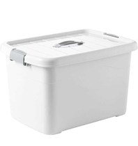 Car box trunk storage box household transparent storage box car car with lid finishing box collection toy box plastic