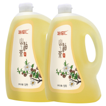 Nafohui pure camellia oil 5L * 2 physical pressing cold pressed first level 0 Add wild camellia seed oil edible oil