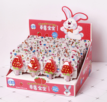 Bida Rabbit Strawberry Baby Soft Sugar Seaweed Oil Snacks Children DHA Gel Candy Vitamin 32 Support * 20g