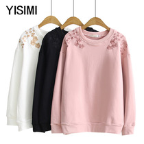 2021 spring new large size cotton pullover clothes female middle-aged Korean version loose fat mother top