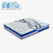 Multiple space independent bagged spring latex mattress Single double 1 5 1 8 meters pure cotton customizable mattress