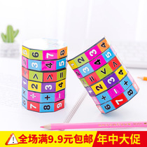 Childrens toys Digital Rubiks Cube add subtract multiply and divide digital baby puzzle early education stationery creative parent-child arithmetic mathematics
