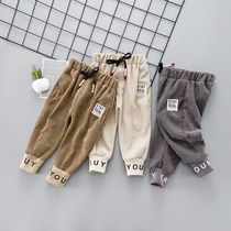 Boys  spring pants Childrens spring casual pants Baby trend loose casual pants 1-4 years old childrens pants 3