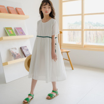 Super fairy girl dress foreign style child summer dress 2021 New loose Korean dress children princess skirt