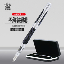duke duke metal iridium gold steel pen writing sending gift signature pen tumbler series single gift box dress