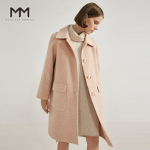 Shopping mall with MM Mam winter new double-sided woolen coat women long woolen coat 5AA271131