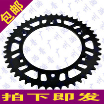 YZ400 77-79 48 teeth front and rear chain tooth sprocket chain disc tooth disc tooth size fly