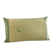 Summer Pillow straw mat Summer Ningbo straw pillowcase natural grasses woven pair of single student dormitory belt pull