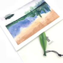 Lancet plastic paper cutter Letter opener Four-sided sealing glue Color book with glue opening artifact Rice paper does not hurt paper