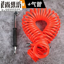 Air pump hose pressure gauge tire pressure gauge motorcycle bicycle bicycle inflatable nozzle air pump head pump tire