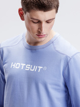 HOTSUIT sports sweater 2021 spring new mens pullover breathable casual solid color coat long sleeve T-shirt