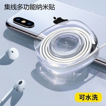 Universal nano phone holder hand sticker car desktop powerful sticker stick stick stick magic glue no trace Magic random stick Bathroom Kitchen Wall Wall Wall waterproof Washable Car black technology