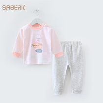 Small Shells Baby Boy Clothing Underwear Suit Spring Fall New Male Baby Autumn Clothes Autumn Pants Two Sets Girl Clothes