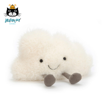 British jELLYCAT happy little white clouds plush appease toys genuine cute children doll