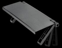 Punch-free shelf home shelf key remote control set-top box audio storage artifact TV shelf