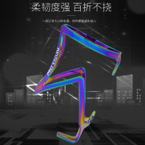 Bicycle water bottle holder gradient colorful aluminum alloy cup holder road car water cup holder riding equipment mountain bike accessories