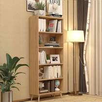 Simple bookshelf bookcase floor-to-floor simple living room shelf storage small cabinet home student locker saves space