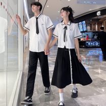 Xia Cape Graduation Class Clothes Summer Suit High School Students College Wind Customized Junior High School Performance School Uniforms High Three Graduation Photos