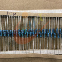 1 4W 0 25W Accuracy 1% 1 3K 1 5K 1 6K 1 8K thousand ohm color ring plug-in metal resistance