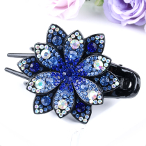 san chi jia hair headdress female South Korea head queen-size card gripper elegant field of clip hairclip ding jia