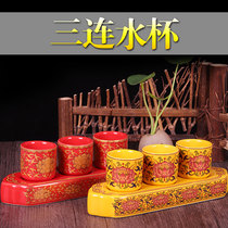 Offering Buddha water cup Three-in-a-row cup Ceramic water cup Offering glass Offering cup Offering Cup Offering Cup Offering cup Offering cup Offering cup Offering cup Offering cup Offering cup Offering cup Offering cup Offering cup Offering cup offering cup offering cup offering