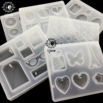 miss small morning diy crystal drop glue uv resin adhesive integrated pendant die jewel butterfly letter photo frame