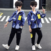 Childrens clothing boys spring and autumn clothing set 2019 New Spring children handsome little boy foreign baby clothes tide