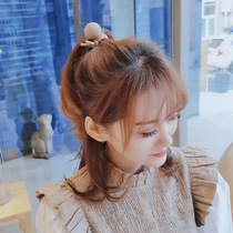 More Acc headdress Korean Hairband ins head rope Japanese hair accessories rubber band Simple female hair rope ponytail tie head