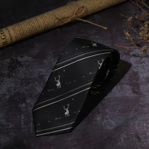 (Hard work)Luyu original Christmas Elk Japanese student shirt accessories small objects JK DK uniform tie male