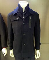 Yagol Cover Cocker male winter wool business leisure collar coat YM1256XY21594