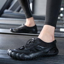 Gym treadmill special shoes men yoga comprehensive training sports shoes women quick dry wading snorkeling shoes sandals