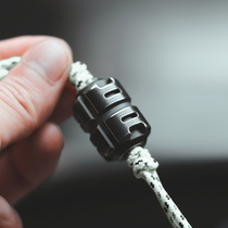 GEEZ dark matter fourth generation titanium alloy fingertip gyro tritium tube pendant rotating knife pendant bag EDC decompression portable