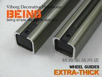 Deficit Flush domain Fort VIBORG Private moving door hanging wheel slip in thick rail PM-U25A (0 1 m 1 m)