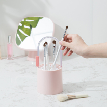 Makeup brushed eye shadow brush with red integrated containing casket containing box Inwind brush drying rack minimalist with lid dust-proof