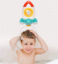 Rocket fountain boys and girls play water water water suspension spray shower bathroom toys baby creative bath toys