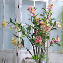 Fake flower Simulation flower plum blossom living room ornaments Home furnishings large floor-to-ceiling flowers large decorative floral art Indoor dried flowers