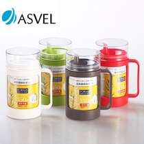 Authorized Japan ASVEL ASVEL dustproof glass oil pot oil bottle with metering anti-hanging and anti-leakage