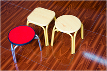 Learn to eat stools round stools non-slip benches home stools table and stools