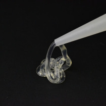 Transparent advertising word crystal glue water-resistant mirror environmental protection-free glue sub-glue special acrylic super glue glass glue