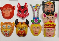 June 1 performance Childrens Journey to the West Mask Monkey King Tang Monk Face Fox Bull Demon King Kindergarten Cartoon Joy