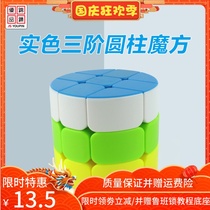 Second and third-order cylindrical burger special-shaped Rubiks cube smooth speed screw beginner boys and girls toy puzzle decompression