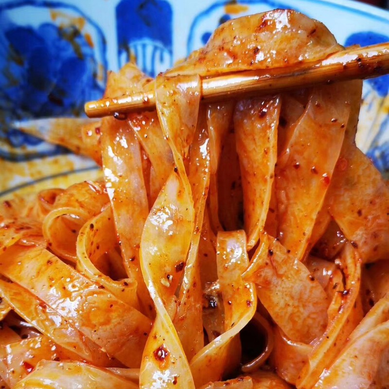 【Huang Maojia Rolled Dough】Buy 10 Get 2 Free Spicy and Delicious Sour and Spicy Deliciousness Shaanxi Specialty